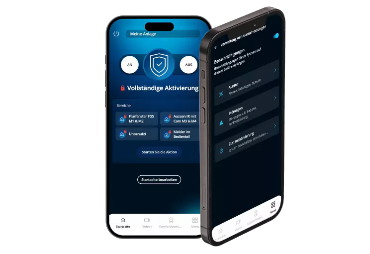 Daitem Secure App Ansicht