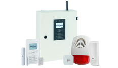 Das <strong>Hybrid-Alarmsystem DAITEM D34</strong>. Ihr Alarmsystem zum Einbruchschutz in Darmstadt und Umgebung.